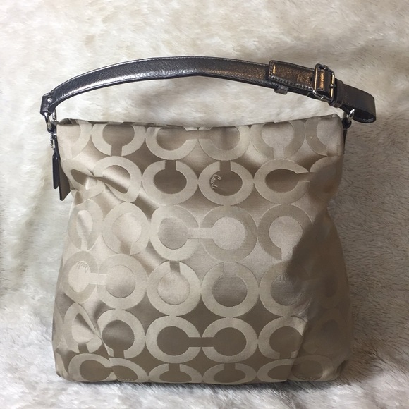 ⬇️Coach Madison Op Art Isabella Satchel handbag - Picture 3 of 8